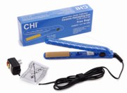 CHI Guitar Collection Blue Ceramic Flat Iron